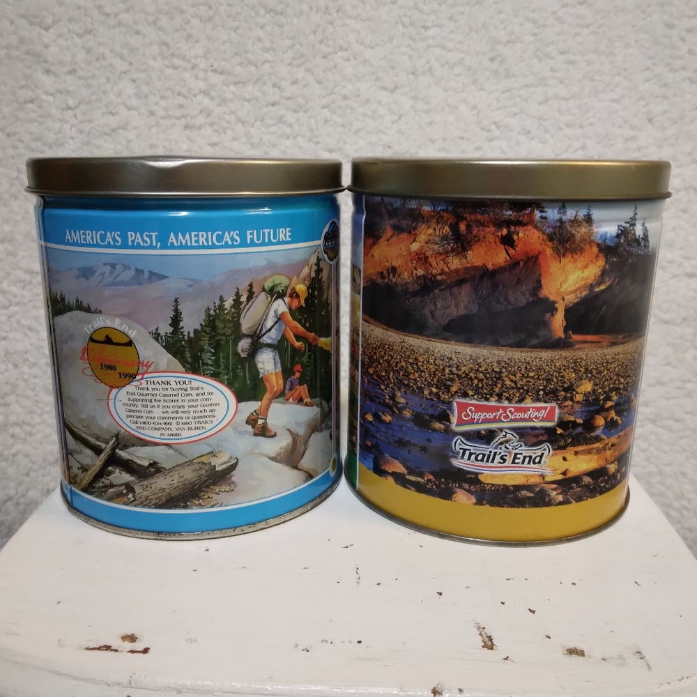 Boy Scout Decorative Tins